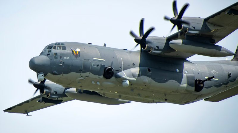 AC-130J attacked a target in iraq after attacks on US bases there.