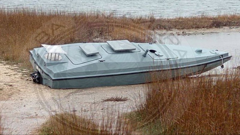 Ukrainian Drone Boat Appears To Have Been Captured By Russia