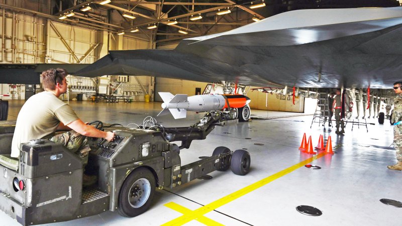 The B61-12 nuclear bomb is now officially in the U.S. stockpile and approved for employment from the B-2A Spirit stealth bomber.