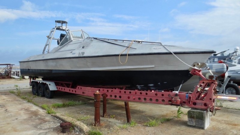 This Navy Drone Boat With A Fascinating Past Can Be Yours