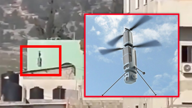 Israel’s FireFly Urban Warfare Drone Spotted In Jenin