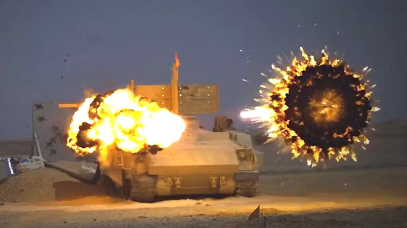 Tank Active Protection Systems Could Be Used  To Shoot Down Drones