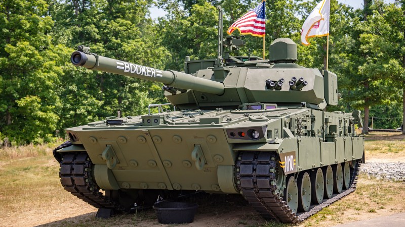 Old Leopard Tanks Can Be Reborn As Air Defense Systems With Skyranger 35 Turret