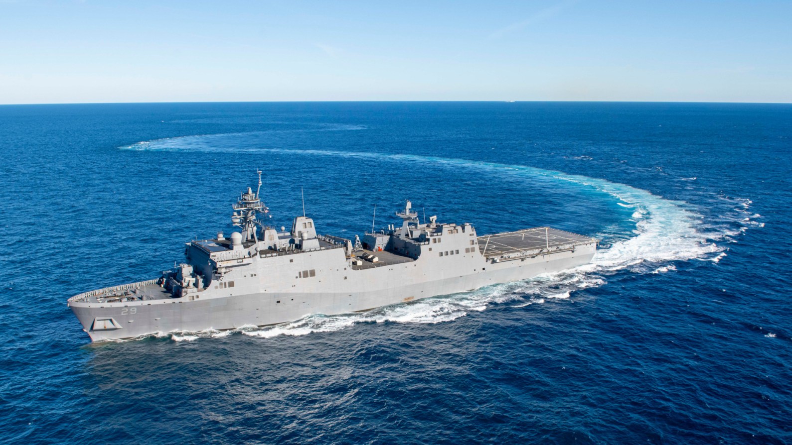 San Antonio Class Looks Very Different After Shedding Its Stealthy Masts