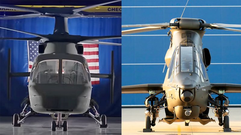 Fara Bell 360 Invictus and Sikorsky Defiant X