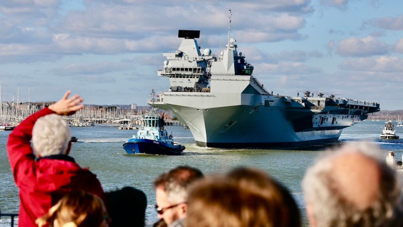 Royal Navy Carrier Sails For NATO Exercise Amid Readiness Concerns