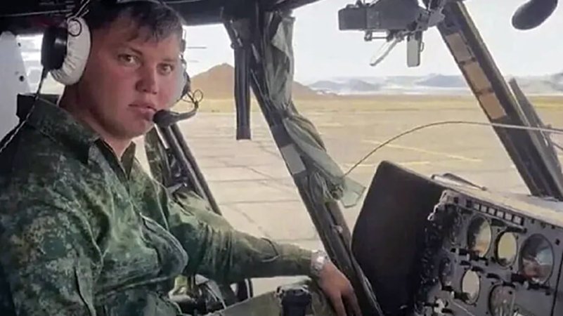 Captain Maxim Kuzminov, Pilot Of A Russian Military Mi-8 Helicopter In Kyiv