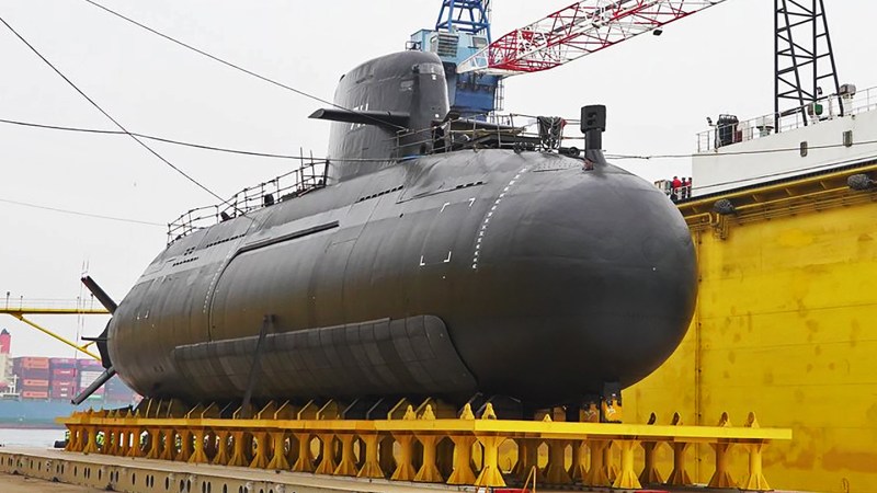 Submarine Decoy Appears On Russian Naval Base Pier