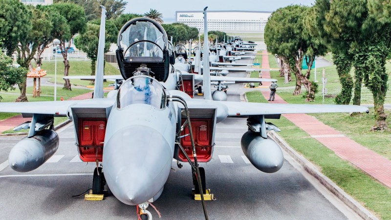 Japan’s Tsunami-Fleeing F-15s Took To The Road