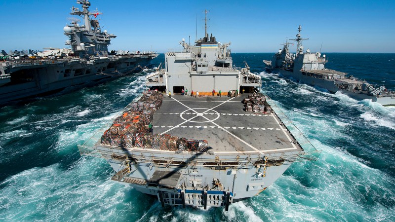 To Meet Critical Pacific Logistics Needs, U.S. Navy To Lean On International Help