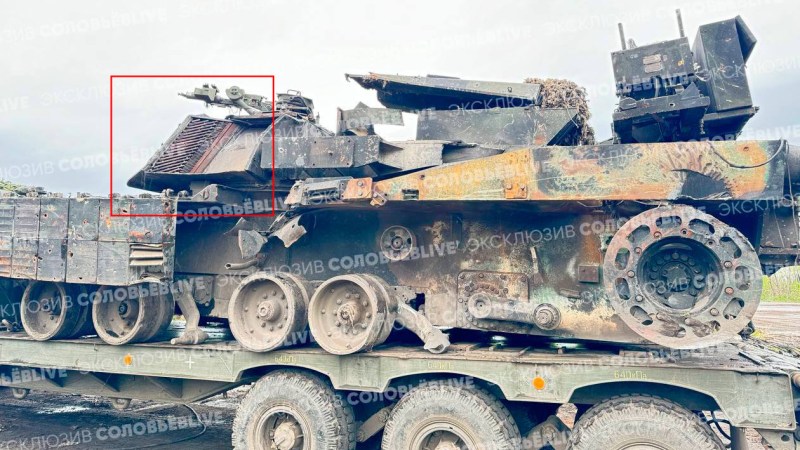 First Confirmed Abrams Tank Variant Captured By Russia Seen With Inner Armor Exposed