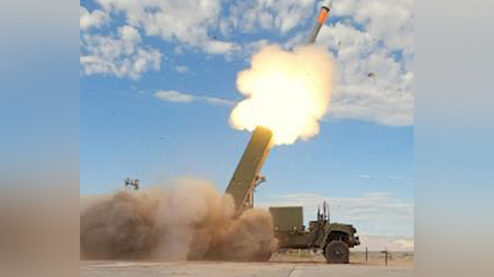 We now have a look at the Marine Corps' new uncrewed Tomahawk launch vehicle actually firing a missile.