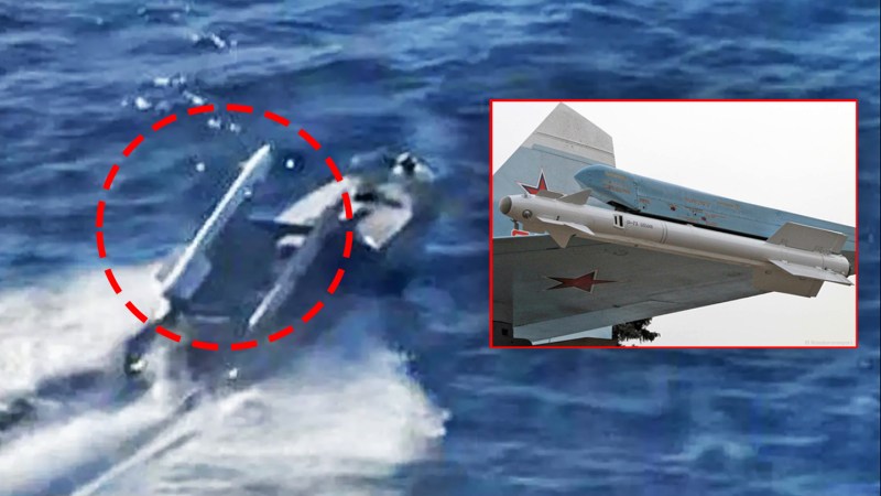 Russian FPV Drone Seen Attacking Ukrainian Uncrewed Surface Vessel For The First Time