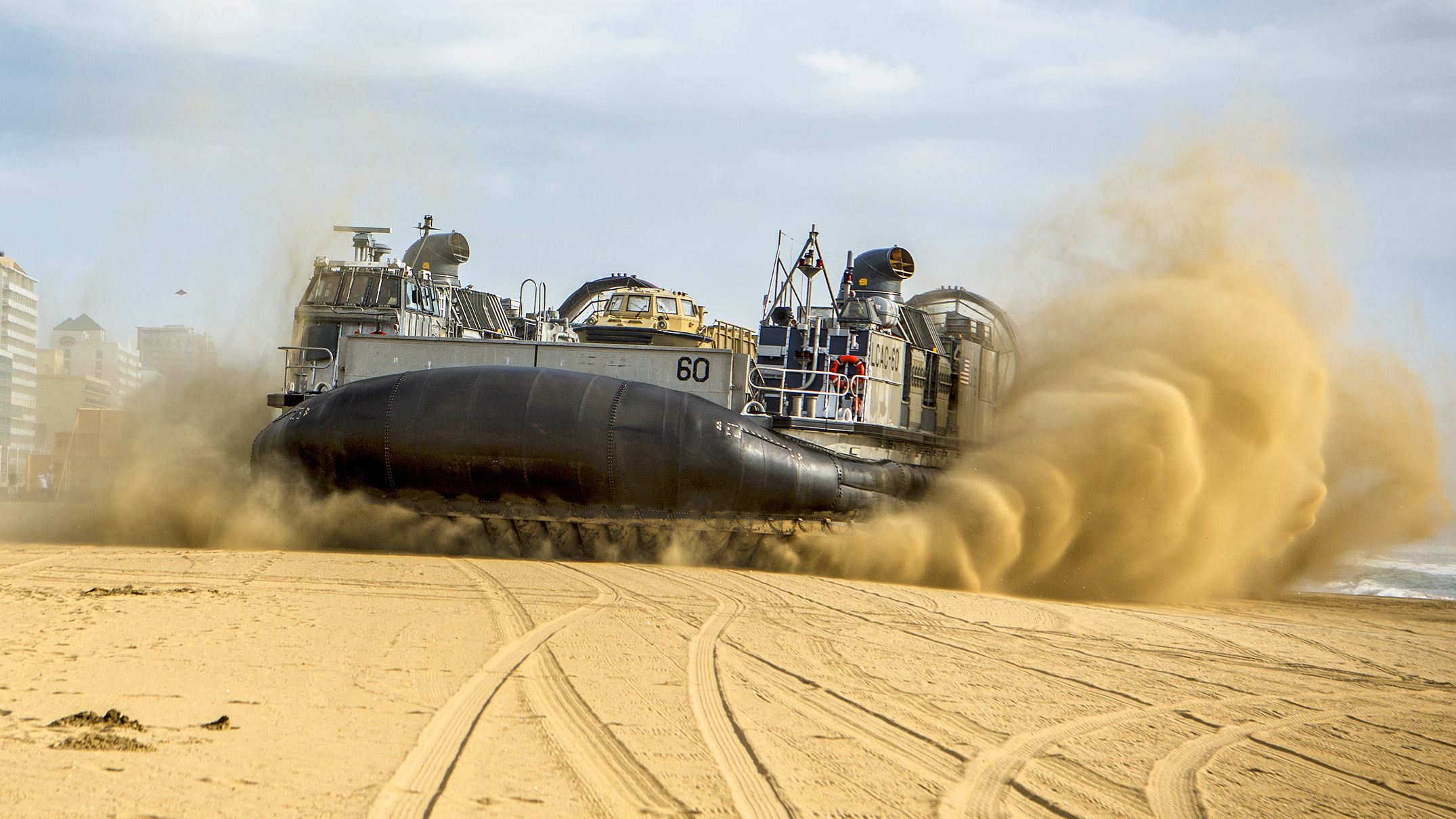 Why no LCAC used in Gaza aid mission.