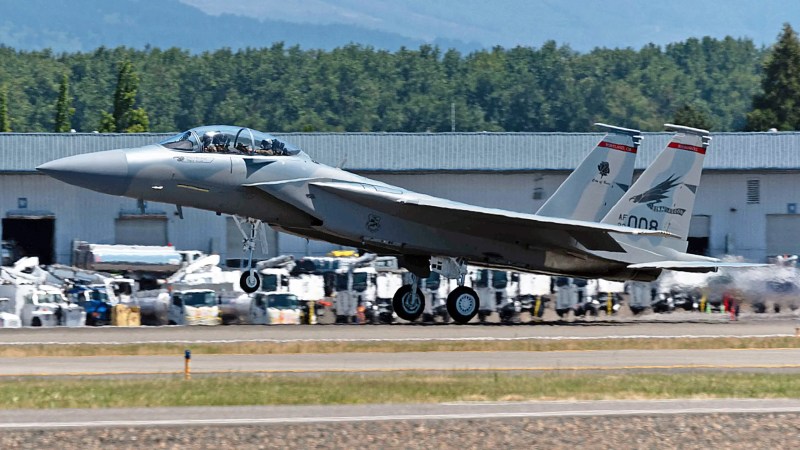 The F-15EX Eagle II Has Arrived In Portland