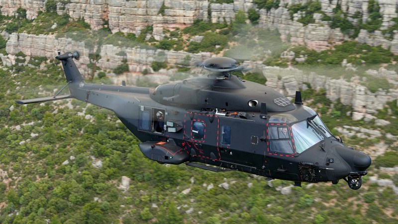 AW609 Tiltrotor Has Flown From Italy’s Aircraft Carrier Cavour