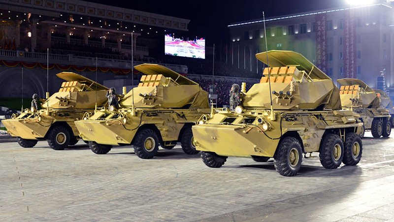 North Korean NLOS missile vehicle in Ukraine