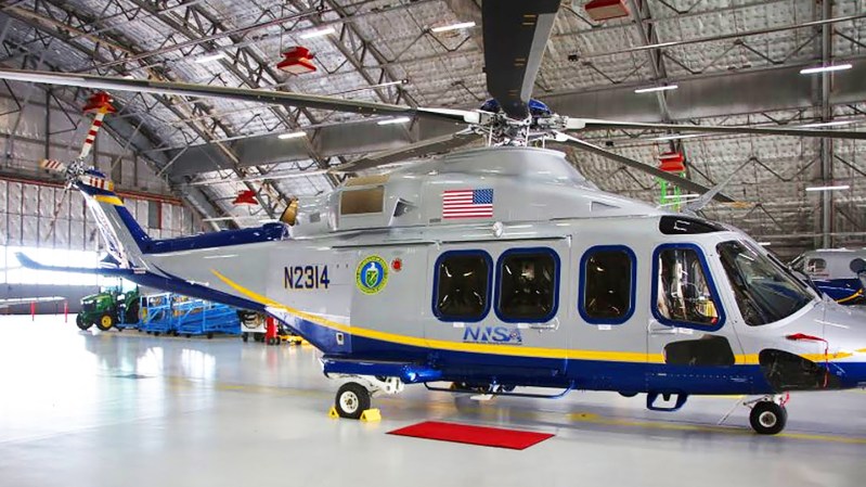 The Department of Energy has recieved two new AW139 helicopters specially configured for nuclear detection missions.