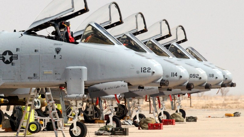 The Senate Armed Services Committee has directed the Pentagon to look into the possibility of transferring retired A-10 Warthog ground attack jets to Jordan.