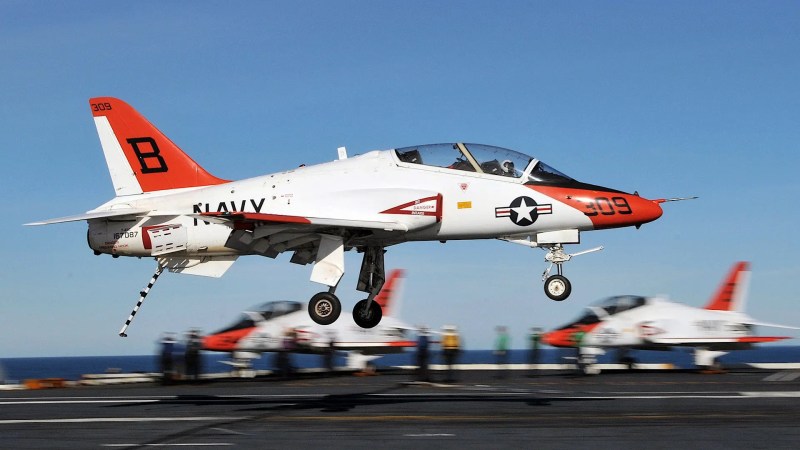 The Navy's Training Air Wing 2 (TAW-2) has hit one million flight hours with the T-45 jet trainer as plans to replace that are have been delayed.