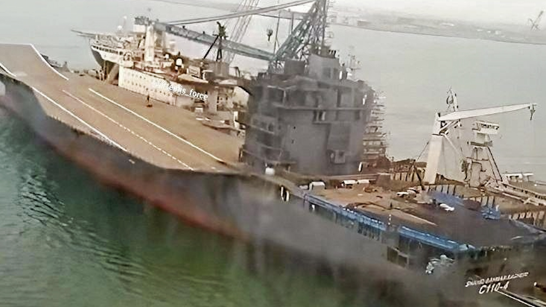 Iran’s Bizarre 'Aircraft Carrier' Seen In New Detail