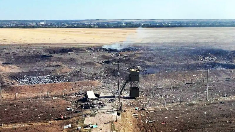 Photos have emerged showing the extent of the destruction at Morozovsk Air Base, in Russia’s Rostov region, after it was struck by Ukrainian forces at the weekend.