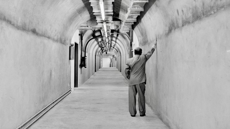 Underground Cold War-era vault