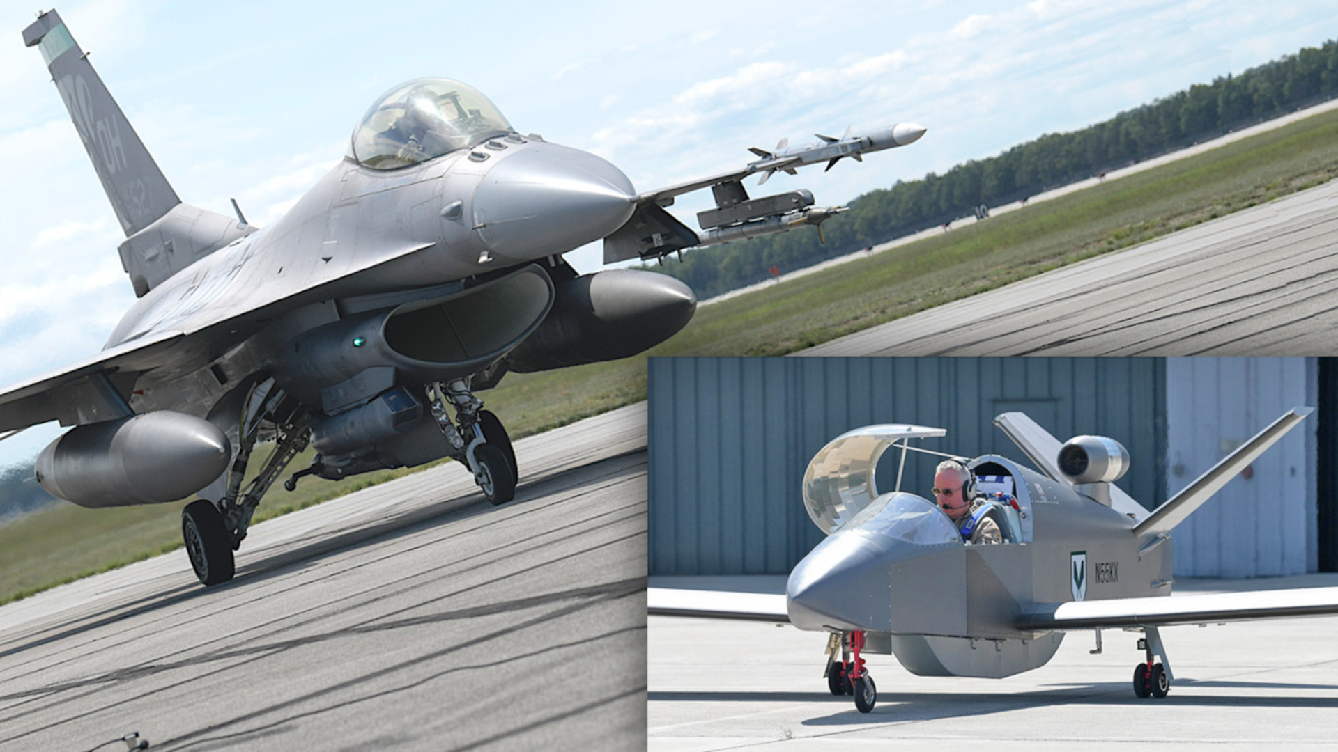 Air National Guard F-16 Viper fighters pretending to be enemy cruise missiles together with tiny JSX-2 microjets mimicking cruise missiles and drones replicated complex threat scenarios during a recent large-scale exercise.