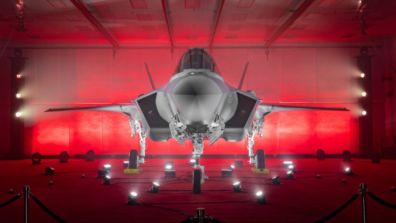 Poland’s first F-35A stealth fighter — locally named Husarz, or hussar — was officially rolled out today in a glitzy ceremony at Lockheed Martin’s Fort Worth, Texas plant.