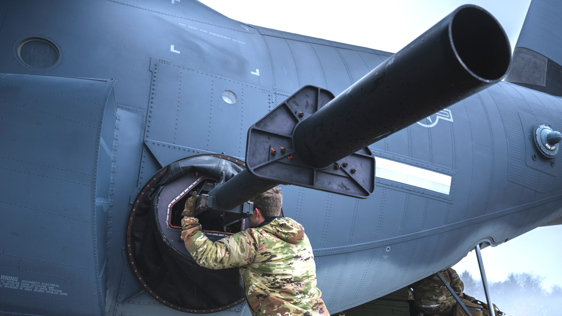 The U.S. Air Force's top special operations officer says AC-130J Ghostriders will continue being armed with 105mm howitzers for the foreseeable future despite the gunships evolving to as focus shifts to preparing for high-end fights.