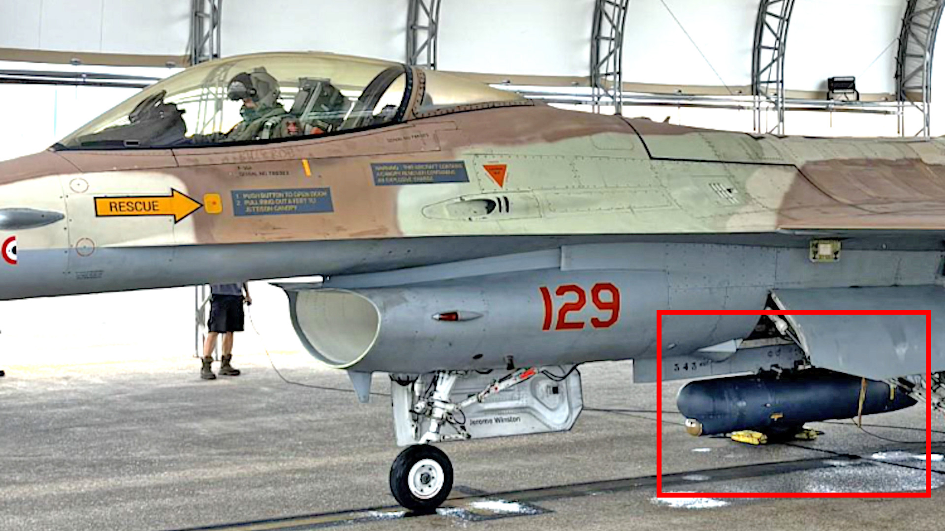 World's Only Privately Owned F-16 Aggressors Get Infrared Search And ...