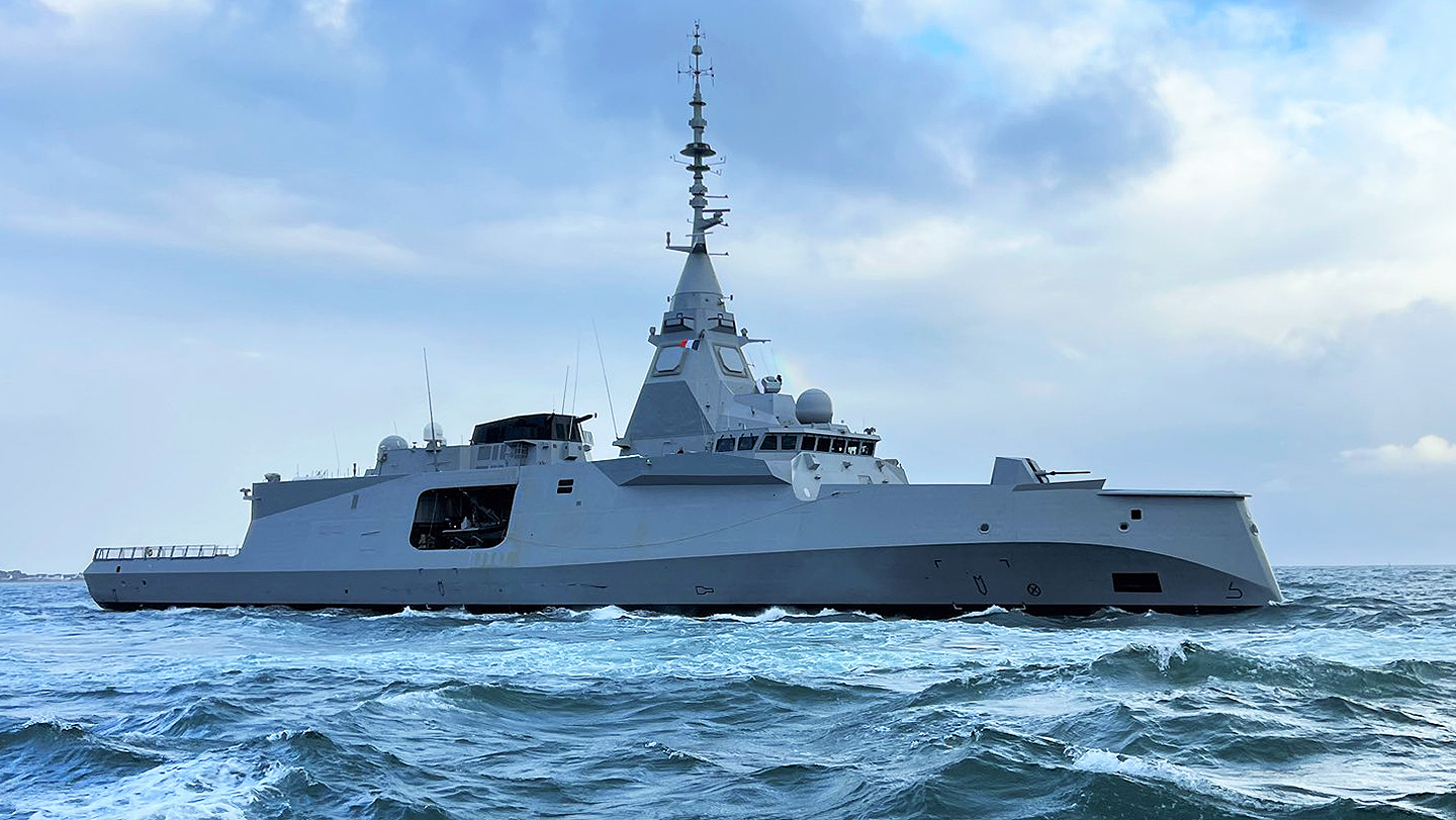 France’s Radical-Looking New Frigate Has Gone To Sea