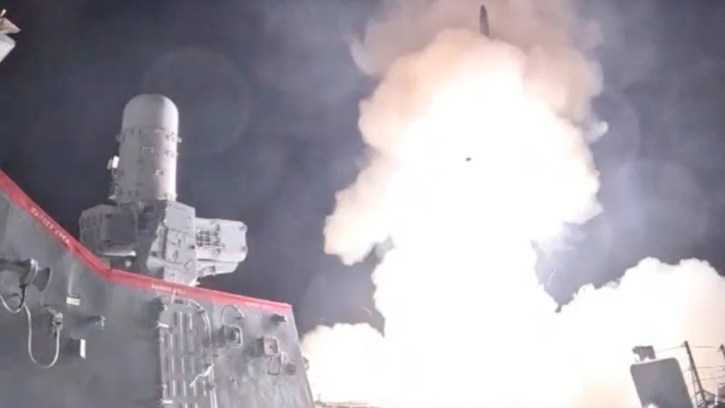 The U.S. Navy said it successfully intercepted several Iranian missiles headed to Israel.