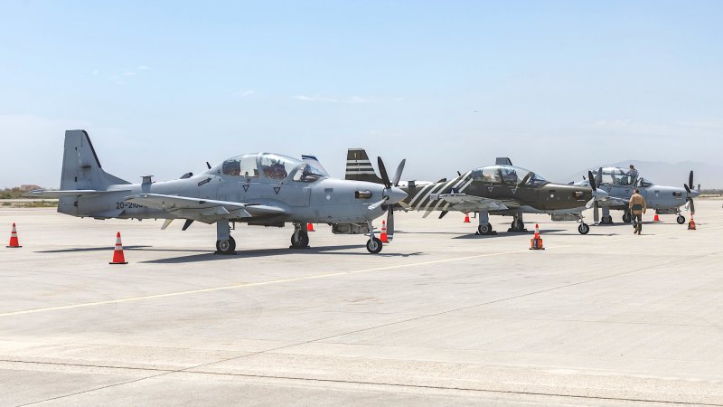 Orphaned A-29 Super Tucano Attack Planes Join USAF Test Pilot School Fleet