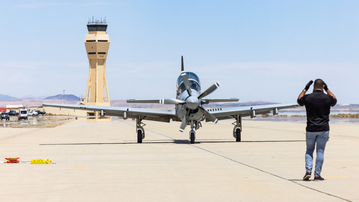 Orphaned A-29 Super Tucano Attack Planes Join USAF Test Pilot School Fleet