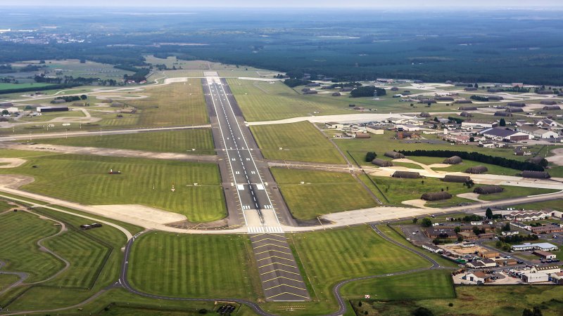 An unspecified number of drones were spotted over RAF Lakenheath in England