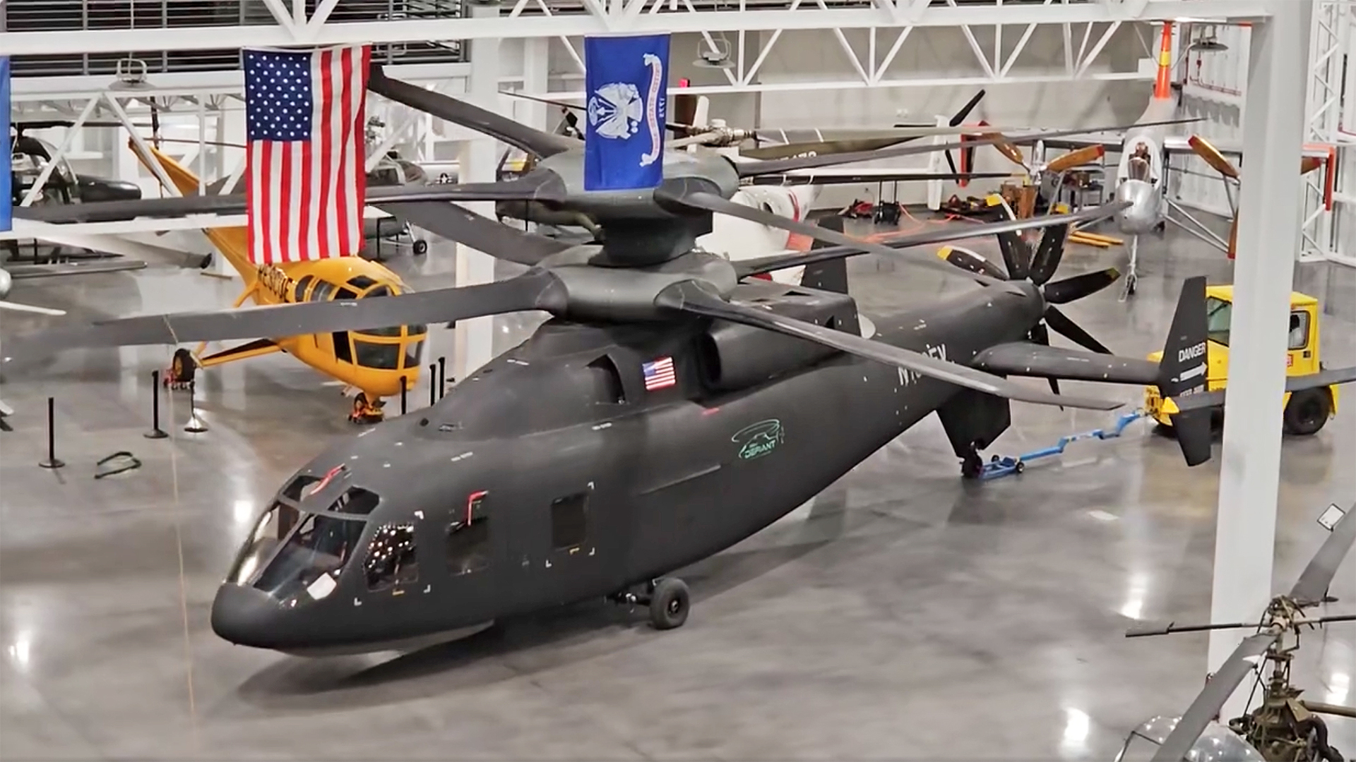 SB>1 Defiant at the Army Aviation Museum at Fort Novosel.