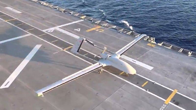 A Bayraktar TB3 uncrewed aircraft has successfully landed on and taken off from the Turkish Navy’s ‘drone carrier’ TCG Anadolu.