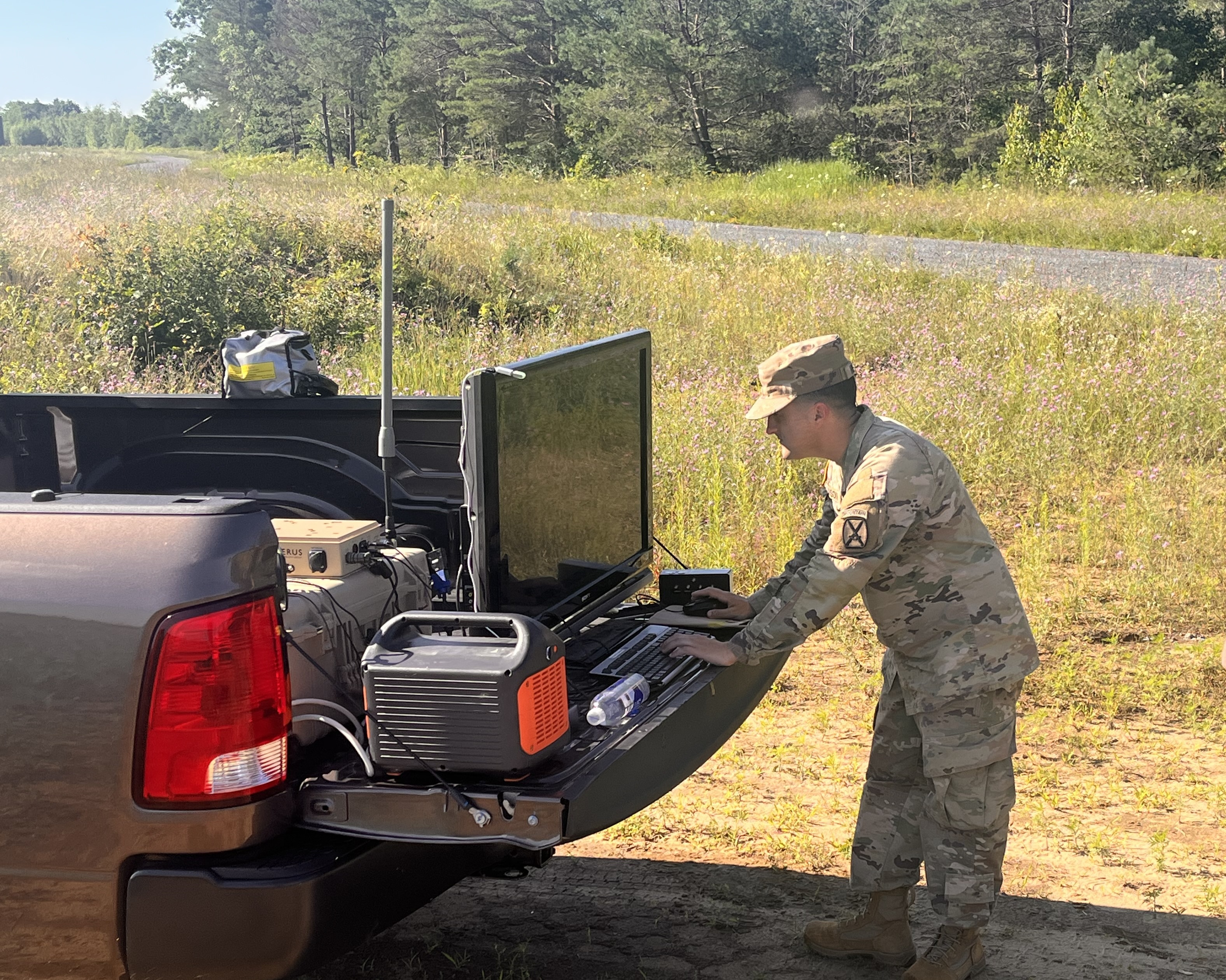 Soldiers of 719th Composite Truck Company participated in Counter-Unmanned Aircraft Systems Threat Awareness training. This training allowed 719th Soldiers to identify the fundamentals of Army C-UAS operations by: Better Understanding the UAS Threat, Understanding Threat UAS Employment, Identifying UAS Countermeasures, Recognizing and Reporting Threat UAS, and Reacting to threat UAS. This course allowed 719th Soldiers to build an initial baseline for Counter-UAS operations, with the goal of including C-UAS tactics, techniques, and procedures (TTPs) into their Tactical Standard Operating Procedure (TACSOP). (Images captured by the Counter-Unmanned Aircraft Systems Training Integrator)