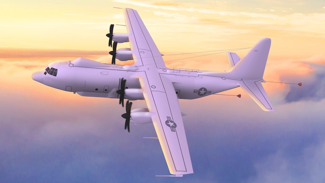 Navy's Future E-130J TACAMO ‘Doomsday Plane' Seen In New Rendering