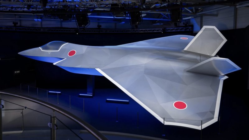 The new Tempest configuration, this time with Japan Air Self-Defense Force markings.