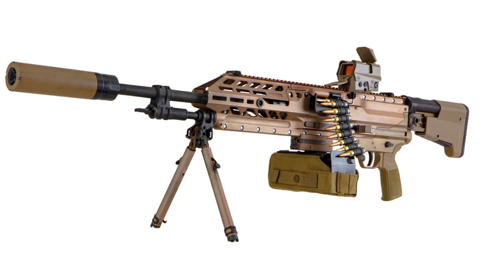 The Israel Defense Forces (IDF) has reportedly acquired a version of the 6.8x51mm M250 light machine gun that Sig Sauer developed for the U.S. Army, but chambered to fire the NATO-standard 7.62x51mm round.