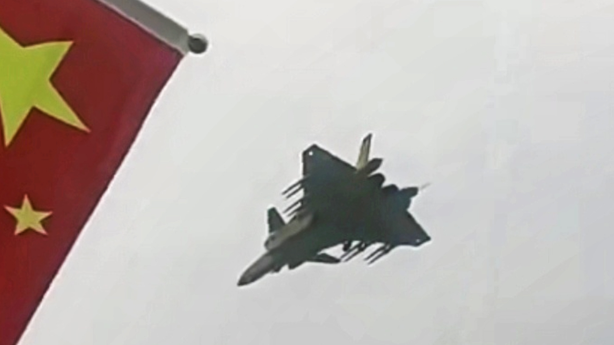 New imagery has appeared showing the Chinese J-20 stealth fighter carrying external air-to-air missiles, mirroring the so-called ‘beast mode’ that we’ve seen on U.S. fifth-generation fighters.