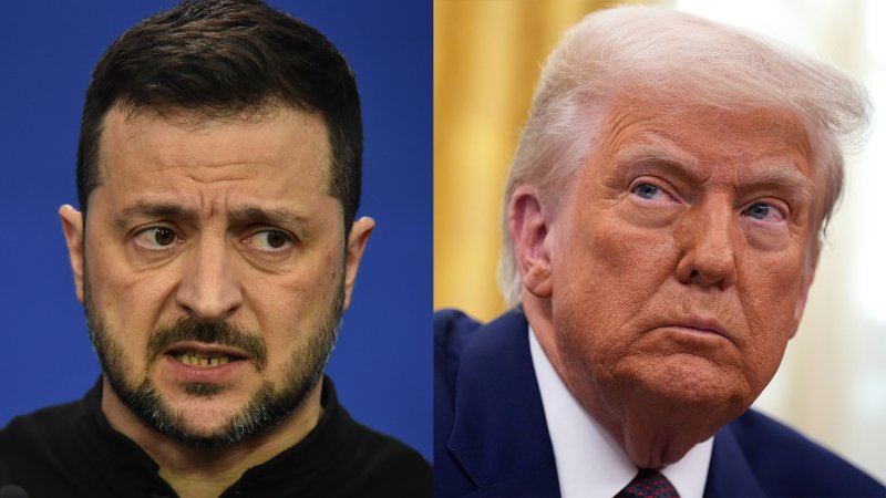 Volodymyr Zelenskyy, President Trump