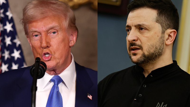 Ukrainian President Volodymyr Zelensky decried peace talks without Ukrainian representation but U.S. President Donald Trump said he could have entered negotiations earlier.