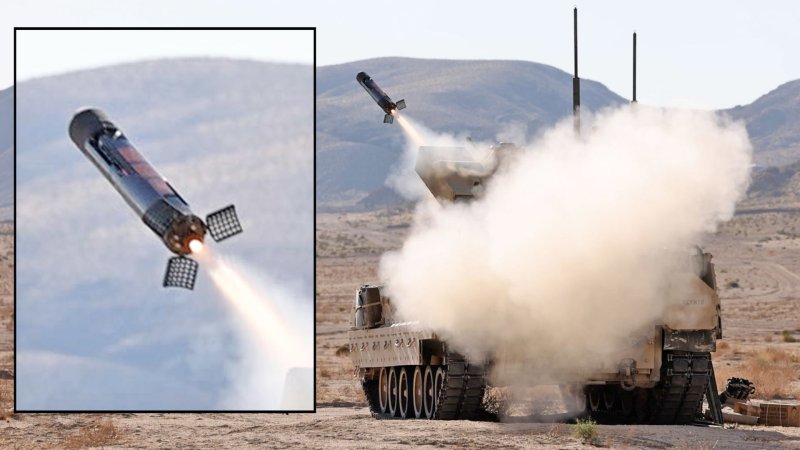 The U.S. Army has released a picture of a Bradley fighting vehicle using its BGM-71 TOW anti-tank guided missile launcher to fire something else referred to simply as the "670," which appears to be previously unseen.