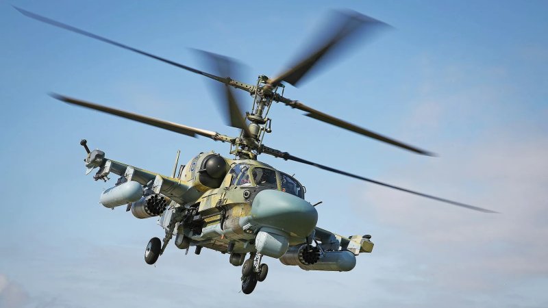 Ukraine claims it destroyed two Ka-52 Hockum attack helicopters and two Mi-8 Hip transport helicopters in a missile attack in Belgorod.