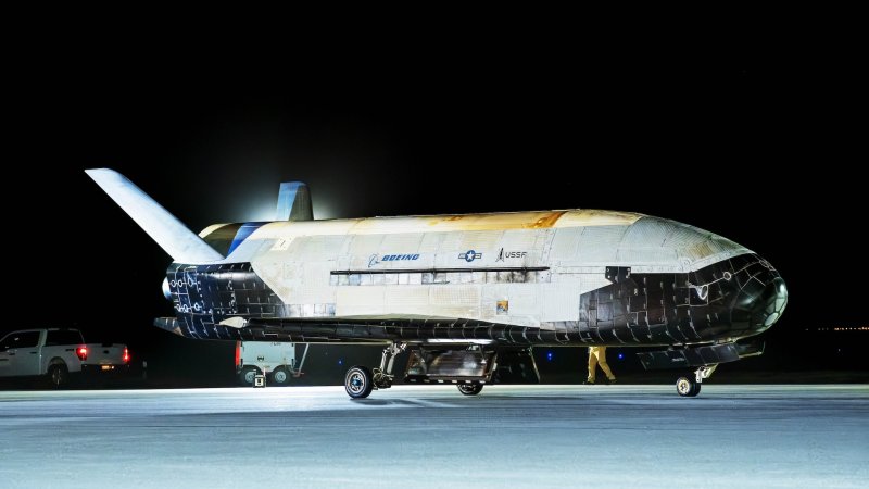 The U.S. Space Force’s X-37B Orbital Test Vehicle Mission Seven successfully landed at Vandenberg Space Force Base, California, March 7, 2025. The X-37B landed at Vandenberg Space Force Base, California, to exercise the service's ability to recover the spaceplane across multiple sites. 