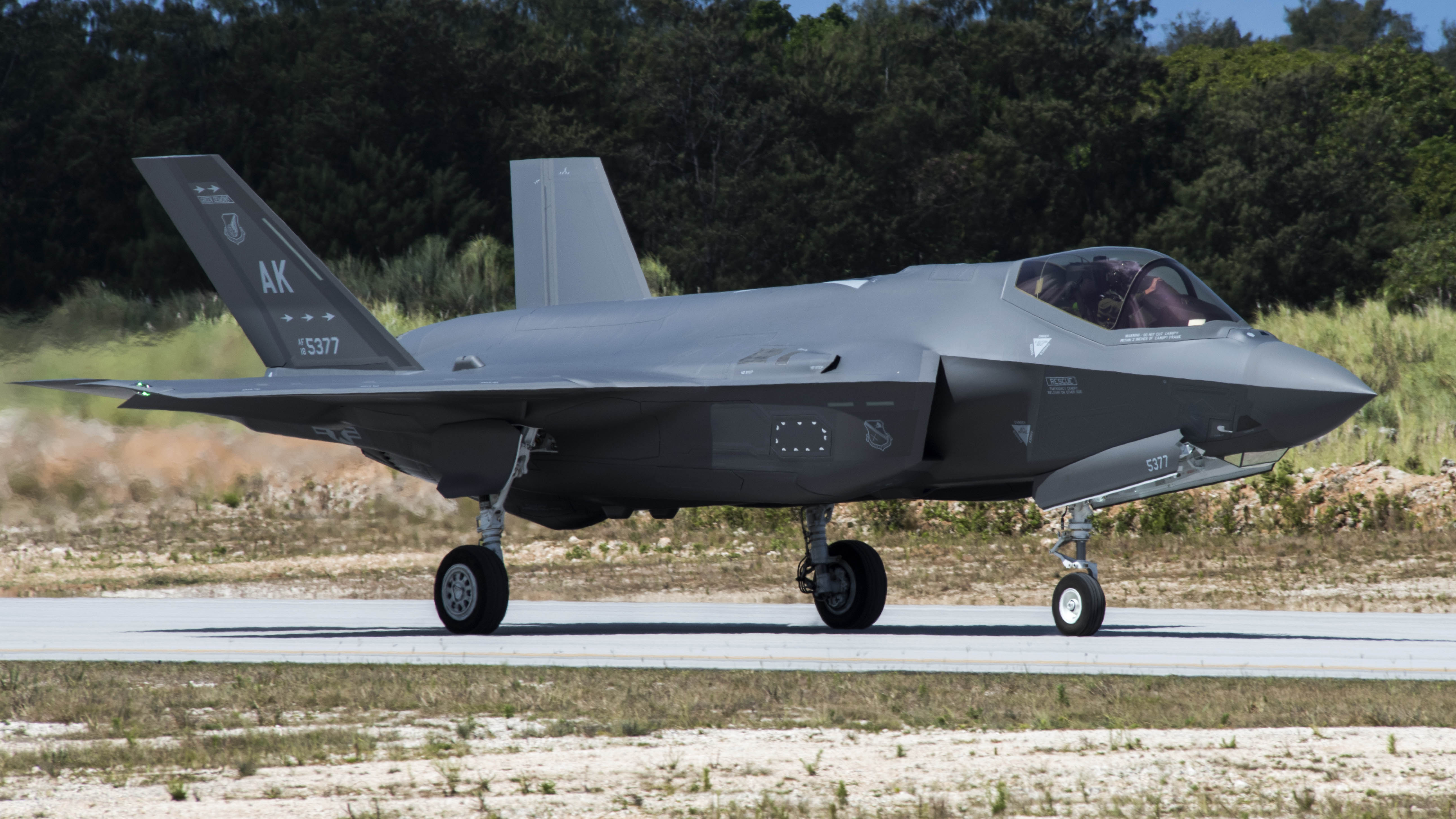 Air Force F-35 Stealth Fighters Are Now Operating From Guam’s Austere ...