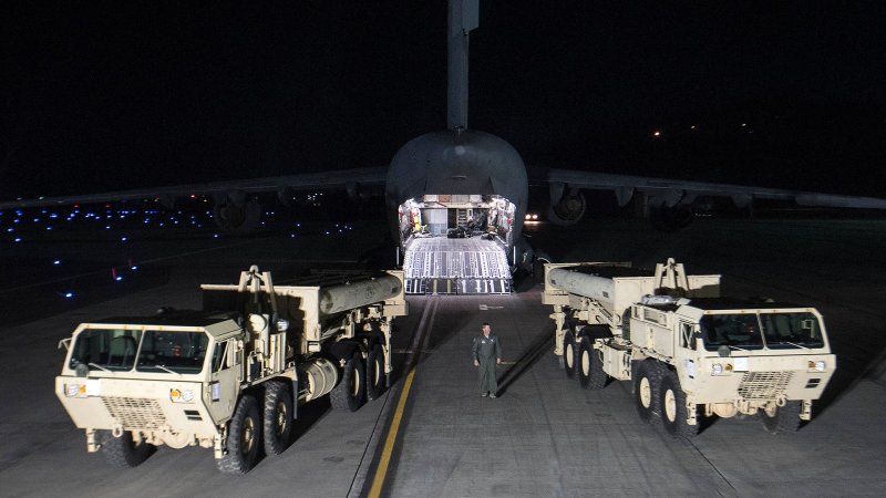 After North Korean Missiles Fly, THAAD Missile Defense Suddenly Arrives